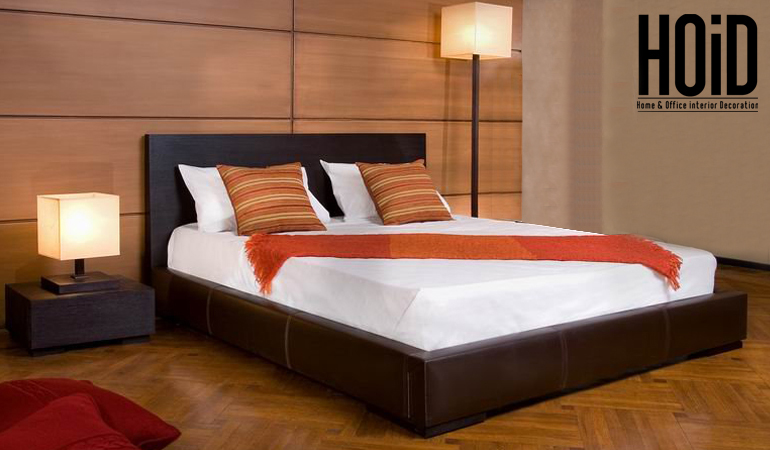 Suimin 1 Double Bed With 2 Side Tables, King Size Bed With Side Tables