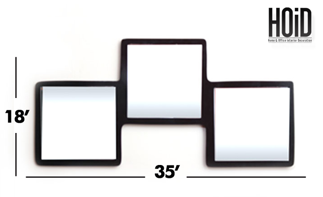 Zig-Zag! Contemporary Designed Wall-mirror – HOiD.pk