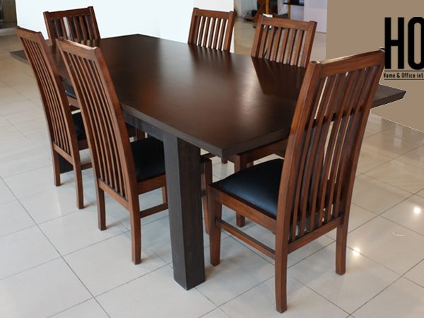 6 Seater Dining Table With Chairs, How Big Is A Table With 6 Chairs