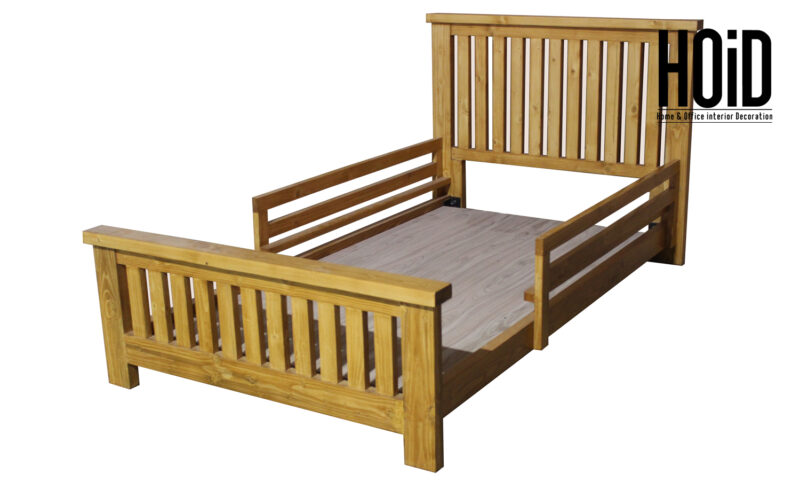 border! Single Bed with Railings – HOiD.pk
