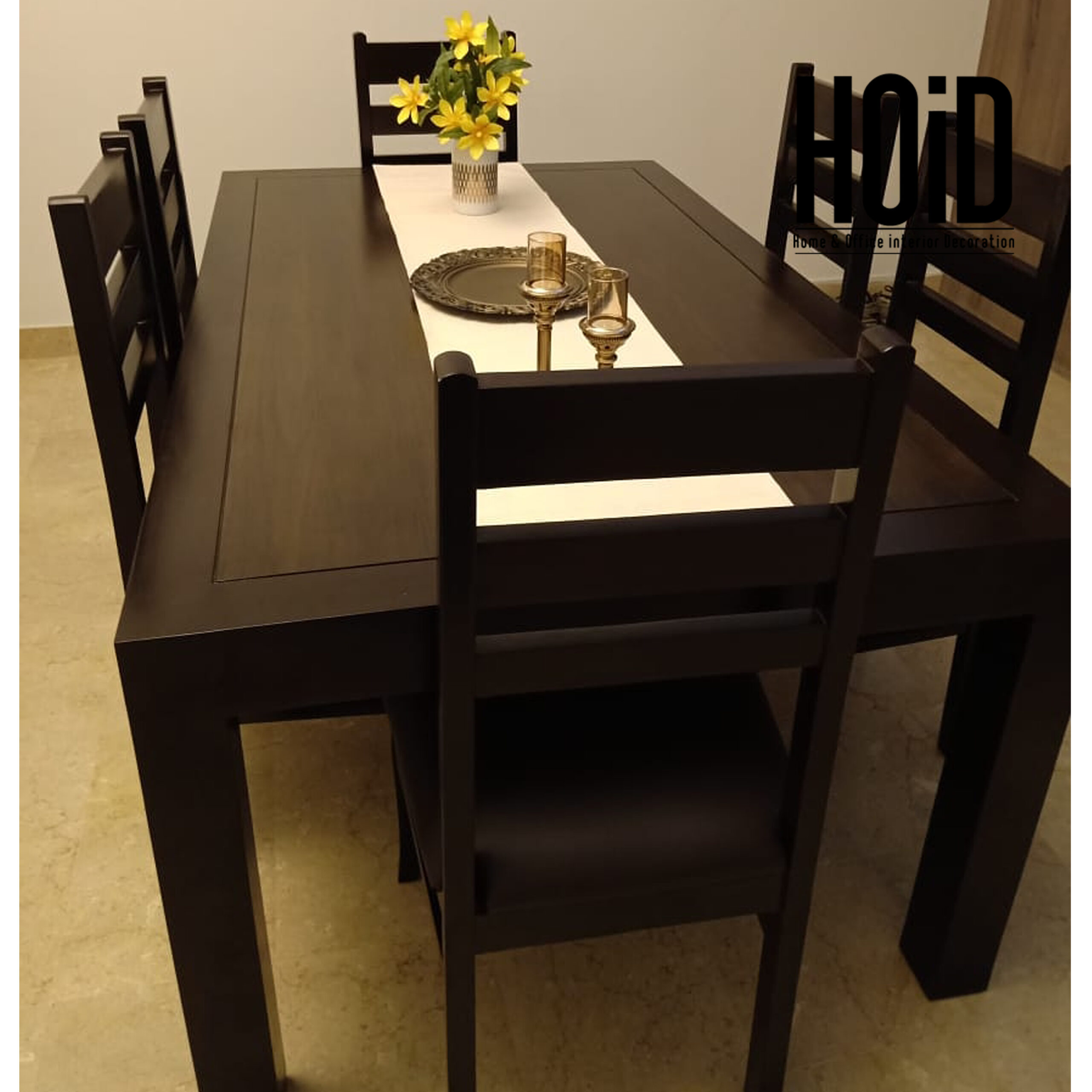 Comida 6 Seater Dining Table With, 6 Chair Dining Table Length