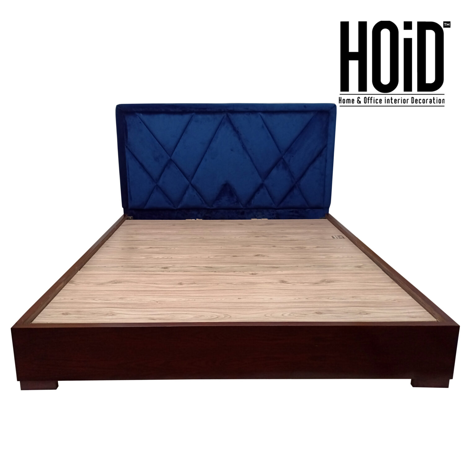 Swiss Tufted Bed Backboard with Wooden Panels HOiD.pk