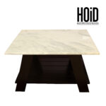 crystal center table in marble top