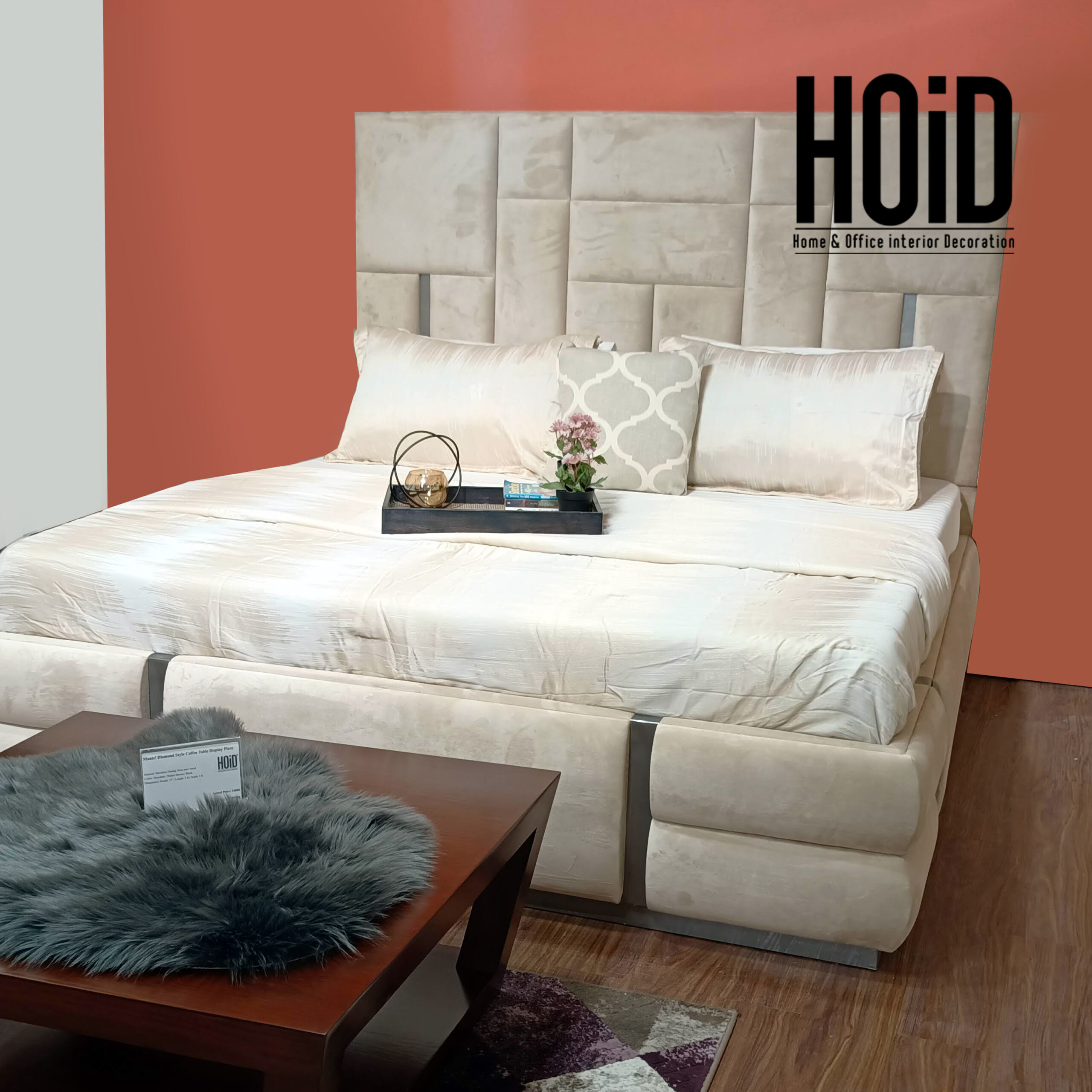 Fancy Bridal Bed with Acrylic HOiD.pk