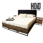 creama bed with 2side tables
