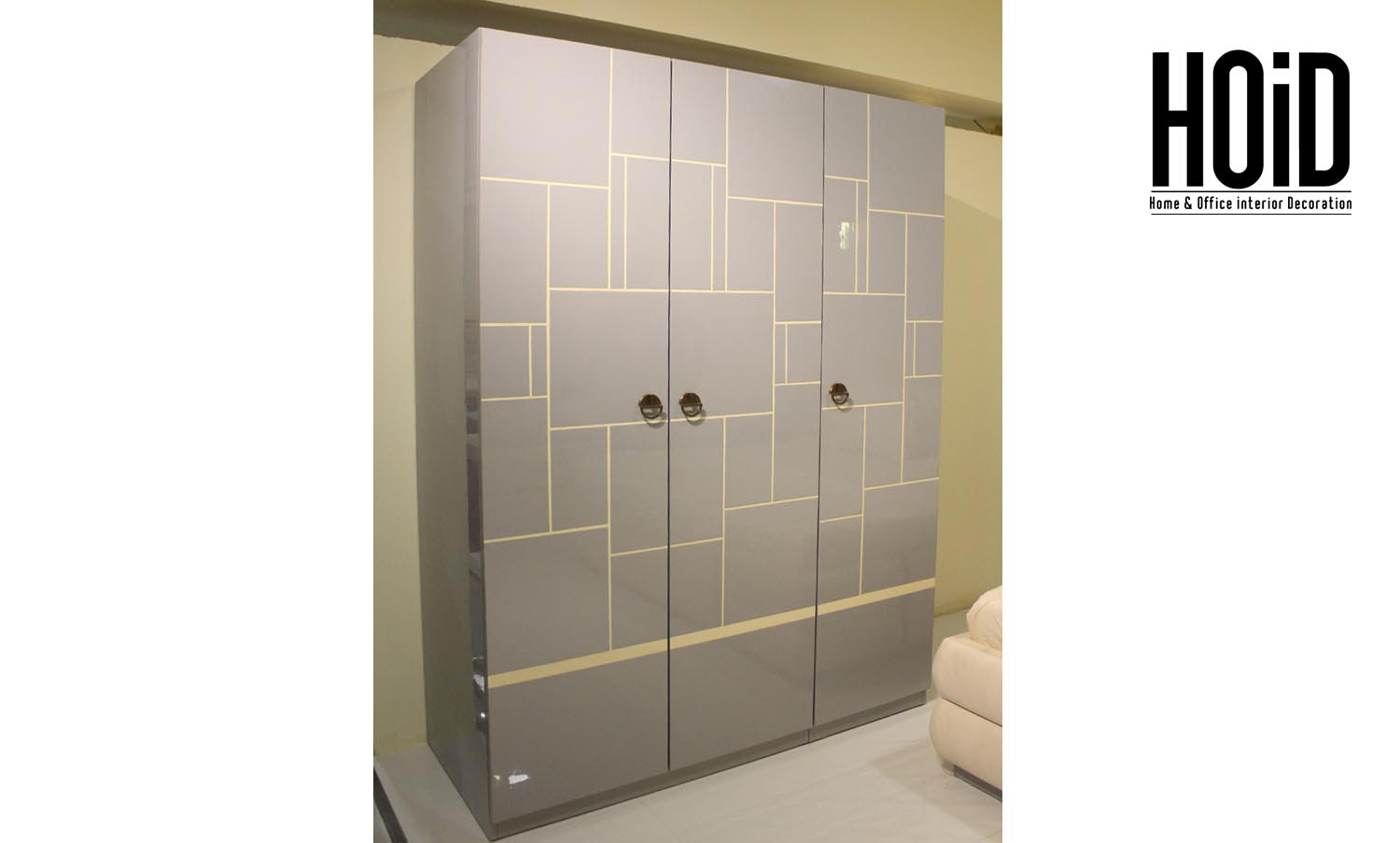 Fancy 3 Doors Wardrobe HOiD.pk