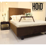 date bed with mika side tables