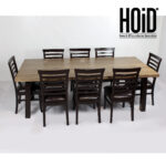sali dining with omega chairs 8 seater