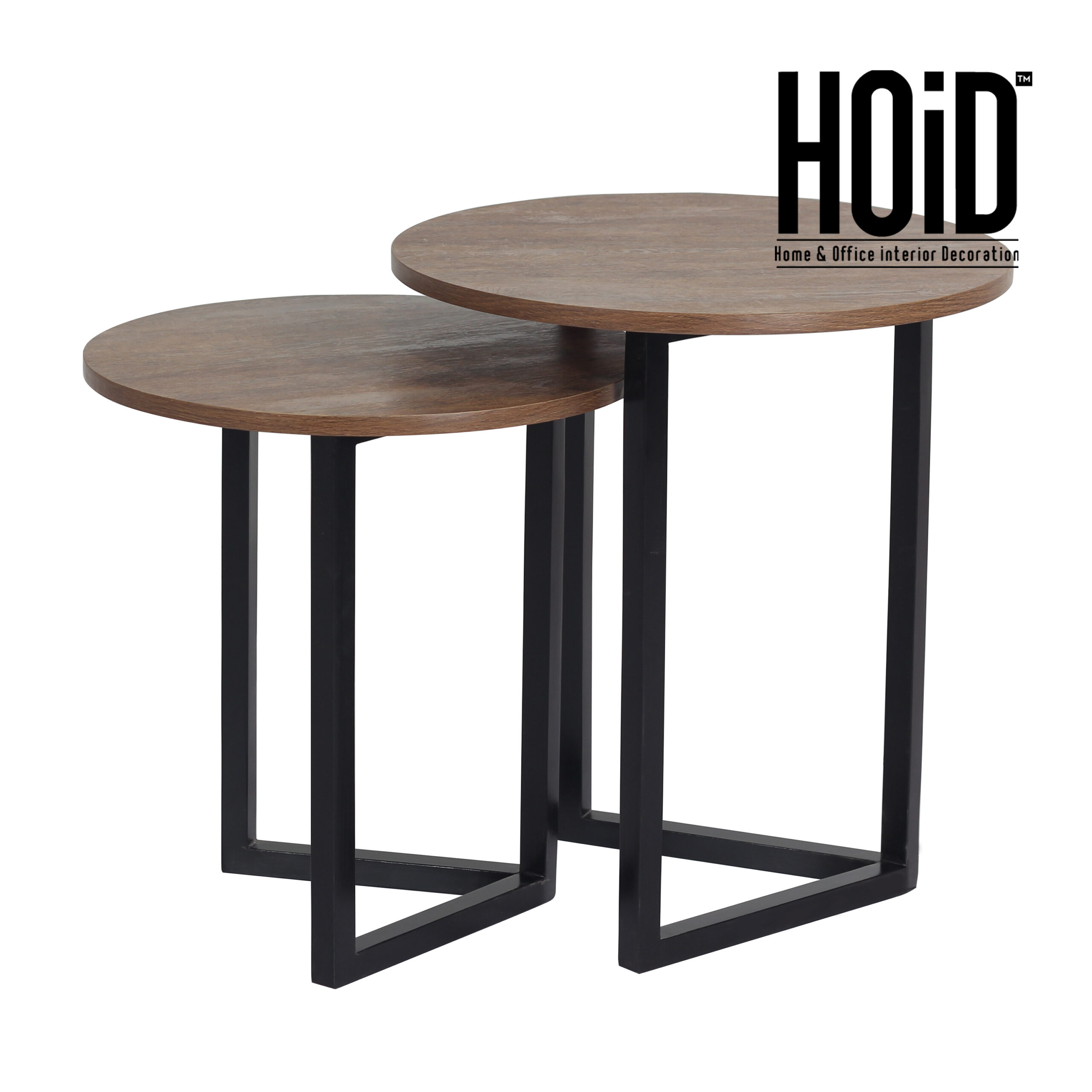 Suits! Nest of 2 Side Tables in Melamine HOiD.pk