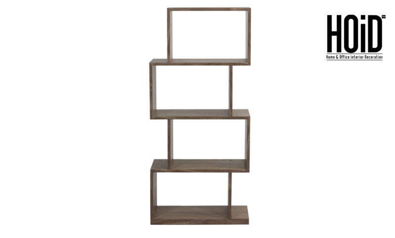 Zig Zag Bookcase In Melamine Hoid Pk