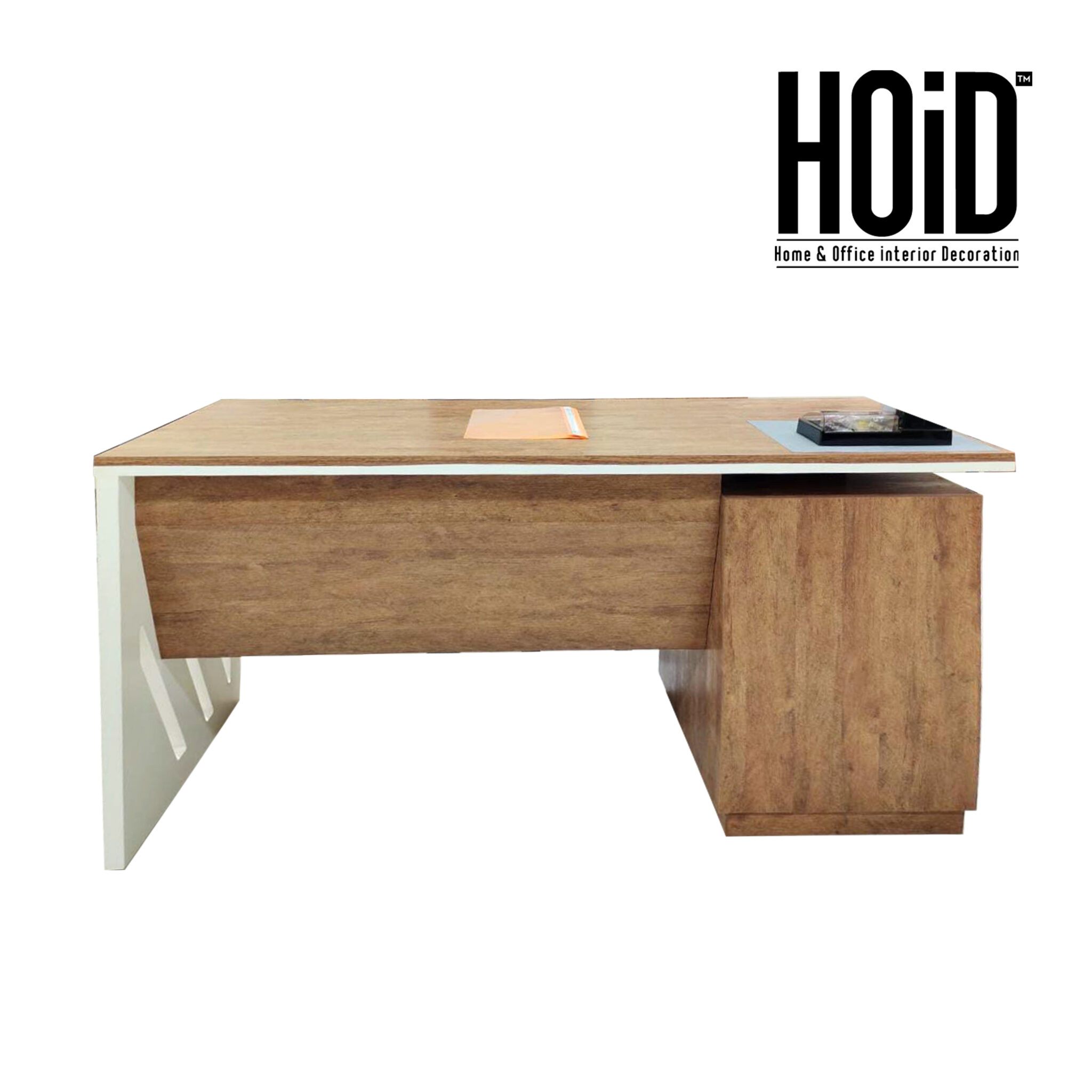 Zara Office Table with 3 Drawers HOiD.pk