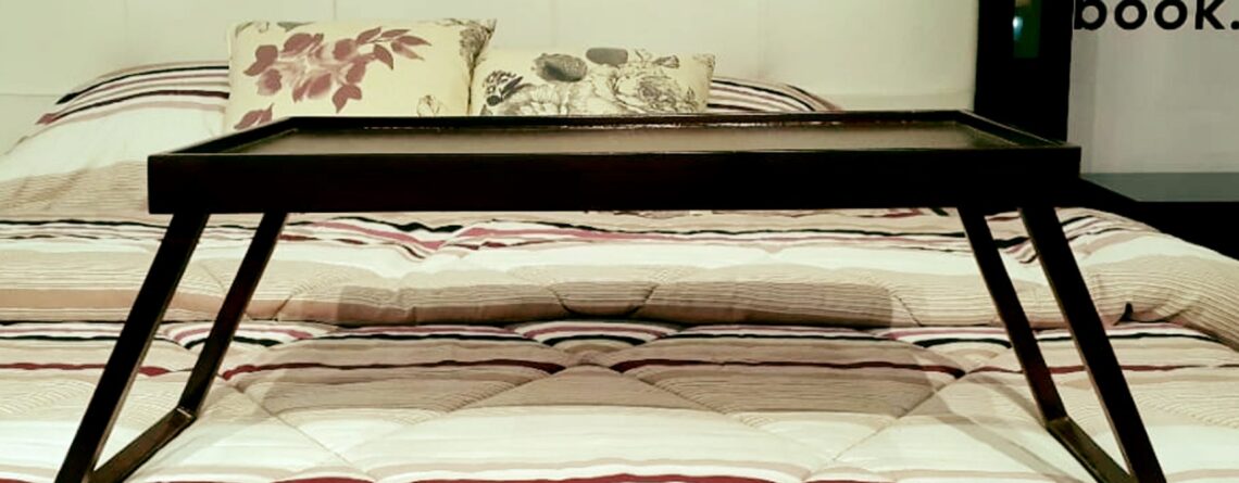 Bed Serving Table