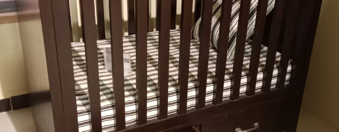 Baby Bed with Storage