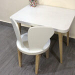 Single Chair with Table for kid