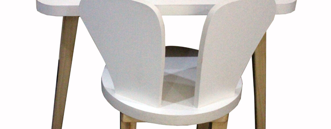 Single Chair with Table for kid