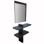 Console with Mirror