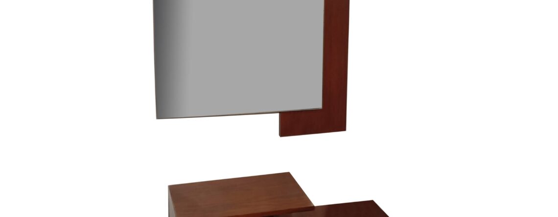 Console Table with Mirror