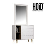 dresser with mirror