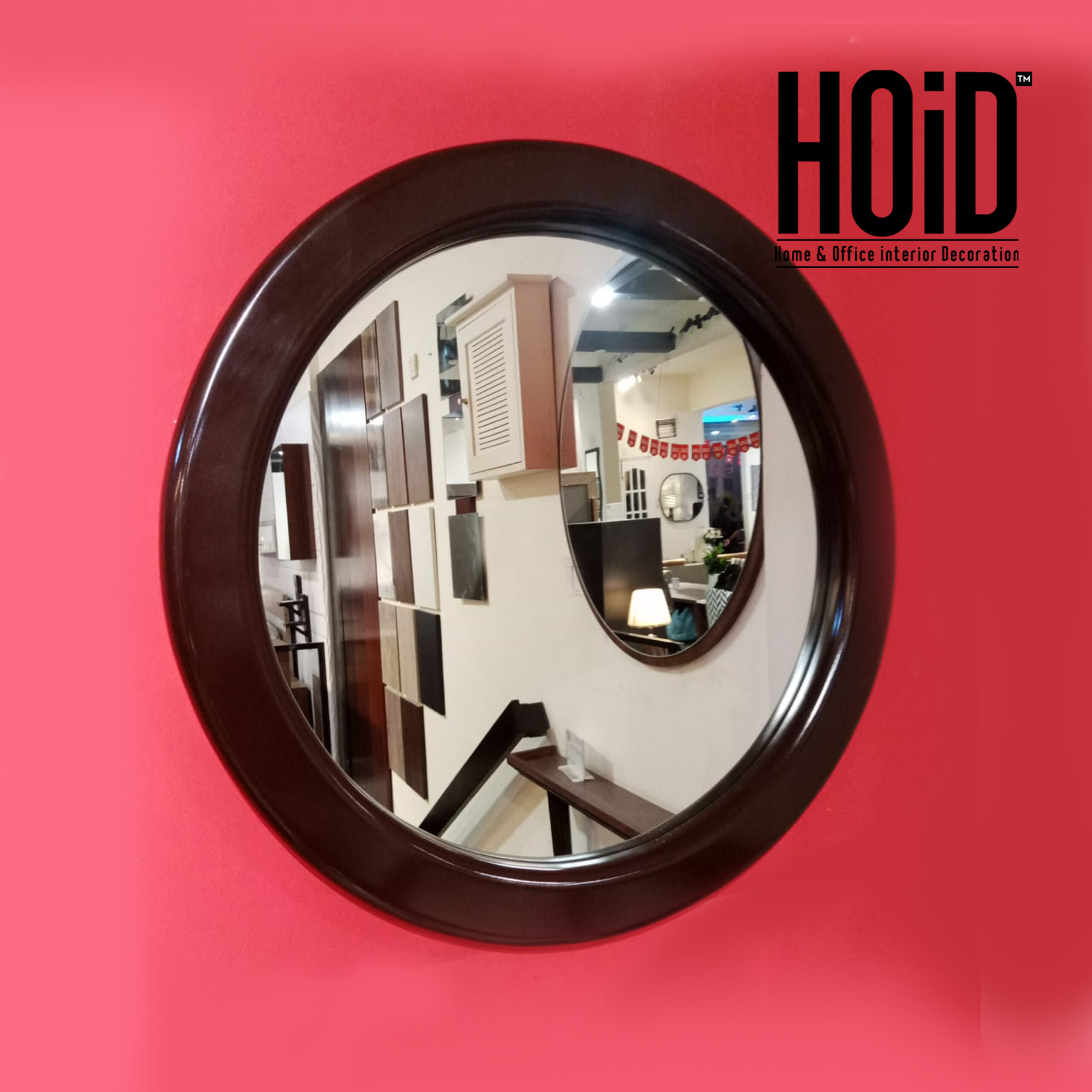 haran round mirror
