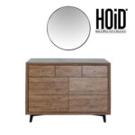 dresser with mirror