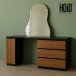dresser with mirror