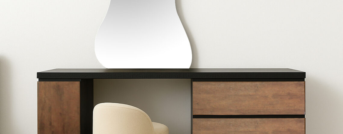 orren dresser with mirror