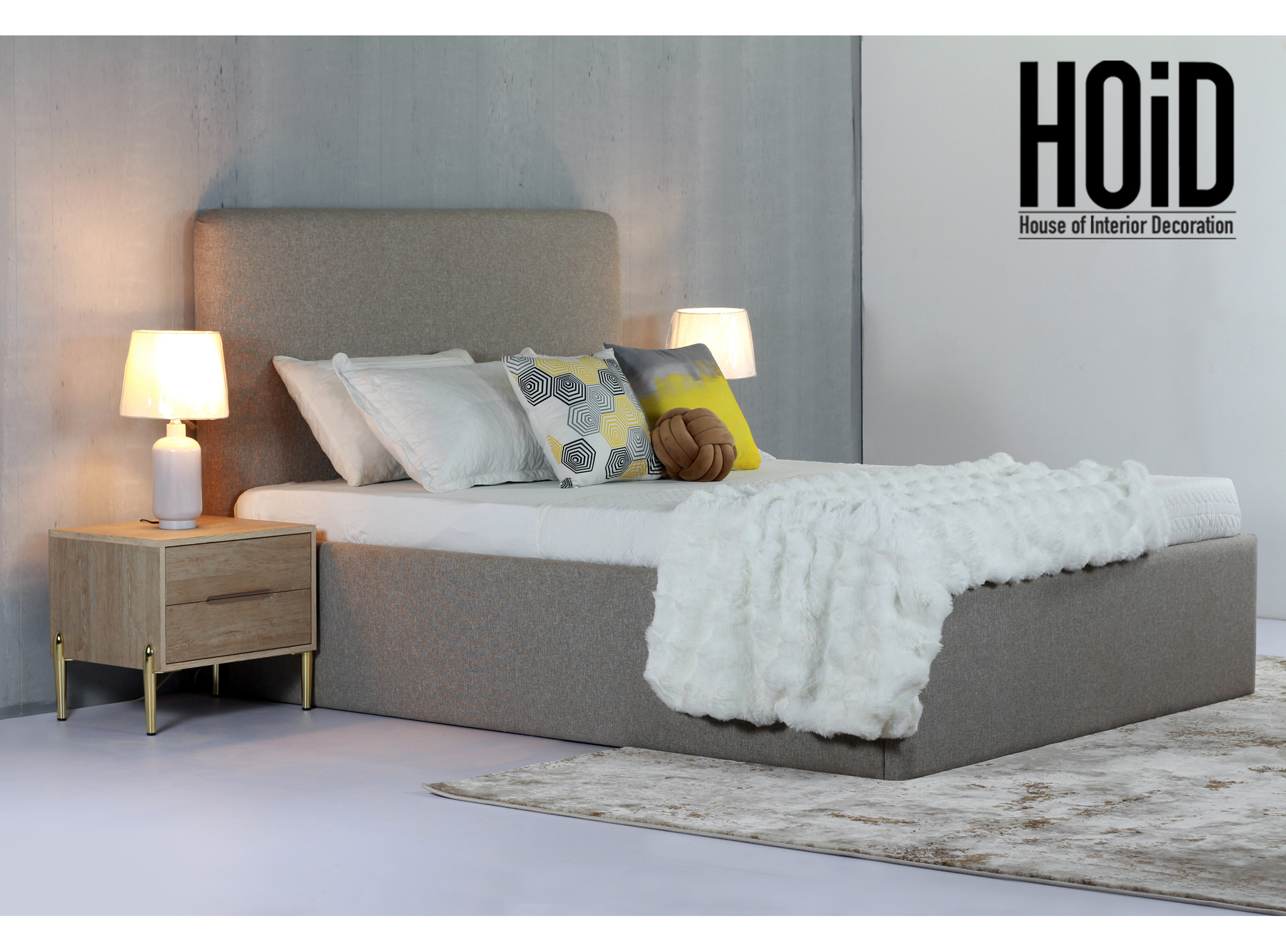 humaya bed with sides